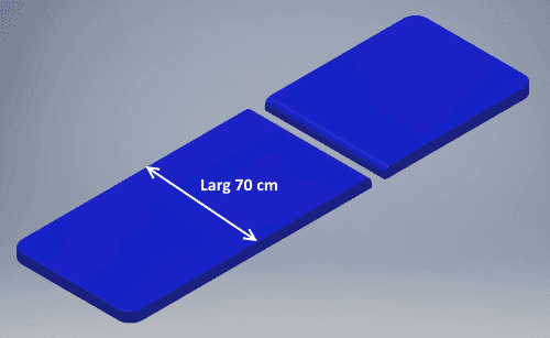 TF1-4130 Largeur 70 cm