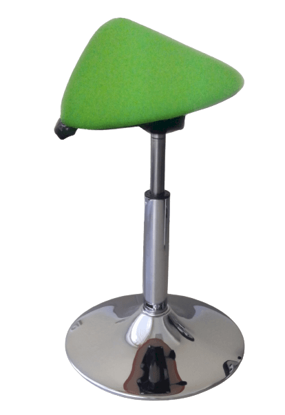 SELLE PONY SUR SOCLE ROND CHROME