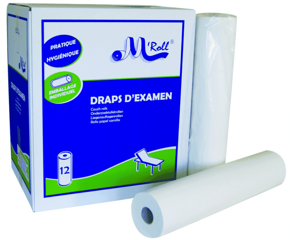 TZ1.558 Les 5 Cartons de 12 Rouleaux draps papier